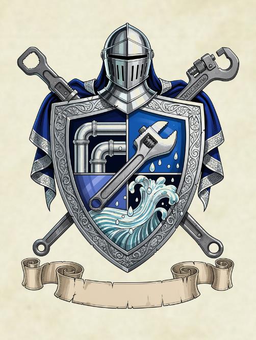 Installateur - Nostalgische Wappen-Urkunde