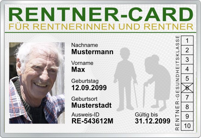 Rentner-Card