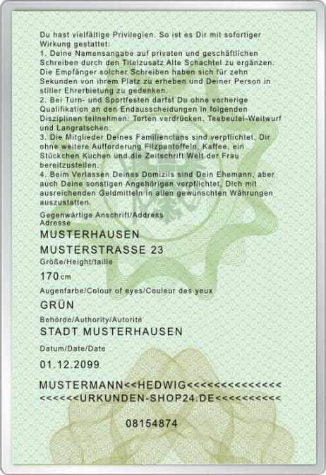 Personalausweis - Alte Schachtel - Für Österreich - Komplett personalisierbar