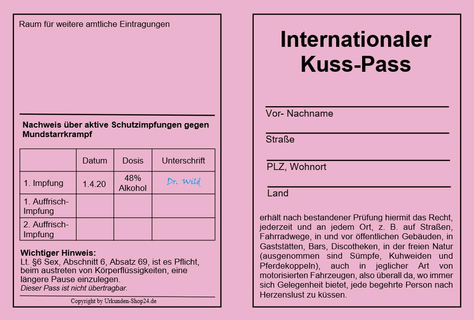 Kuss-Pass