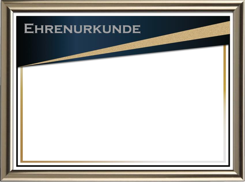 Urkunde, Ehrenurkunde, Auszeichnung, Zertifikat, Diplom - Design 9