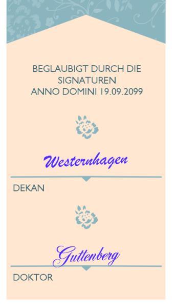 Doktortitel für Tee-Trinker - Modern
