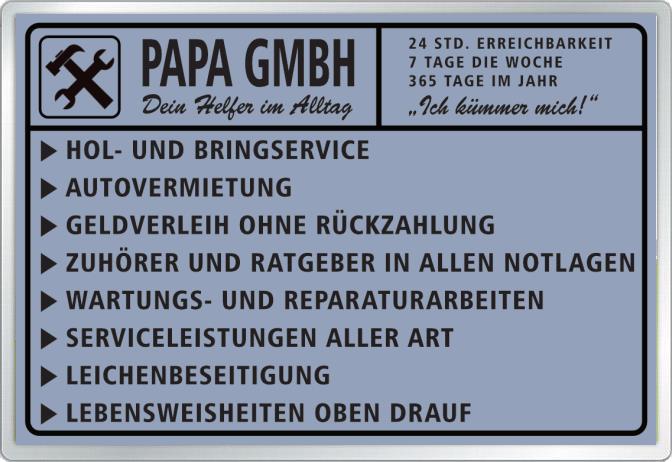 Ausweiskarte Papa GmbH