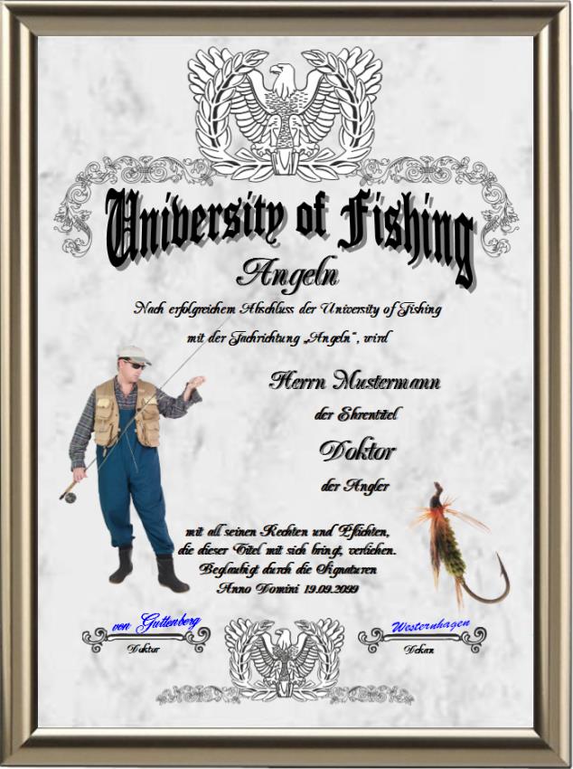 Doktortitel für Angler